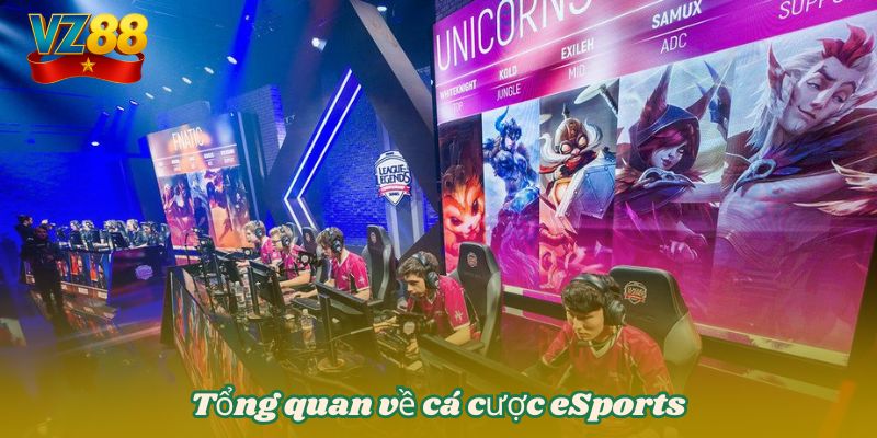 Cá cược eSport tại VZ88 - Kèo hấp dẫn, đỉnh cao 2 Tổng quan về cá cược eSports